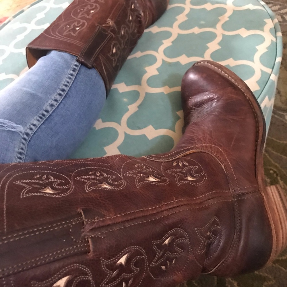 Sundance inlayed boot